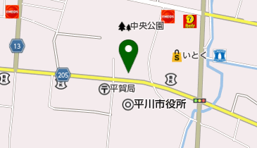 クリーニングコメット平賀店の地図画像