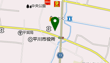 中田整骨院の地図画像