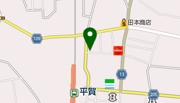 やぎさわ理容室の地図画像