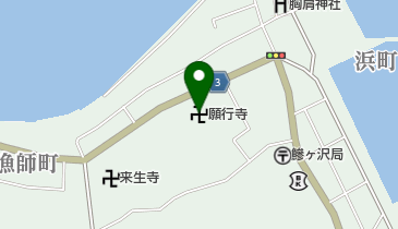 願行寺の地図画像