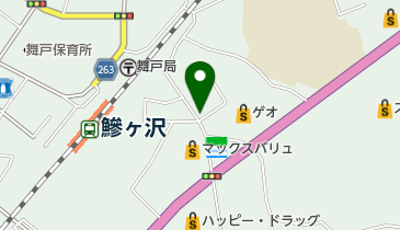 中田美容室の地図画像