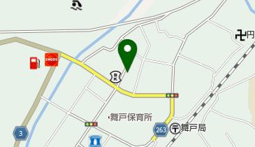 シューヘアーサロンの地図画像