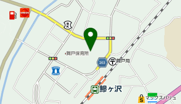 鯵ヶ沢町役場 舞戸公民館の地図画像