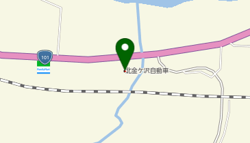 ダイハツショップ北金ケ沢自動車商会の地図画像