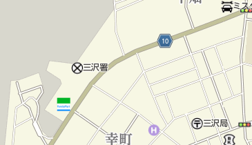 カットインクリスタルの地図画像