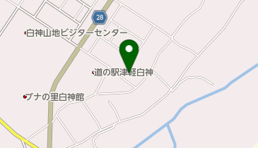 ブナの里の地図画像