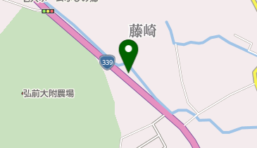 戸沢理容院の地図画像