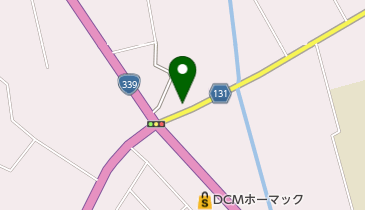 ヘアーサロンサンクスの地図画像