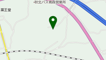 大鰐町立旧蔵館小学校の地図画像