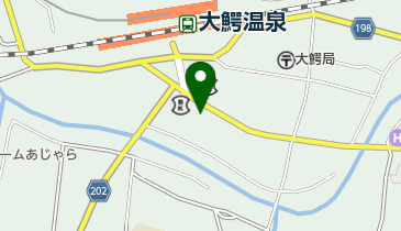 油川金物店の地図画像