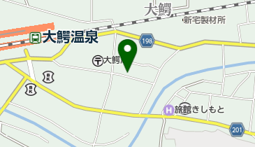 外川牛乳店の地図画像