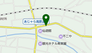 成田温泉客舎の地図画像