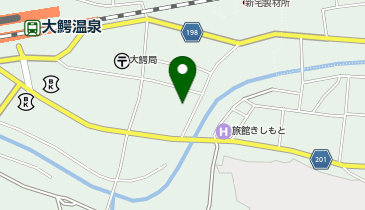 大鰐町役場 中央公民館の地図画像