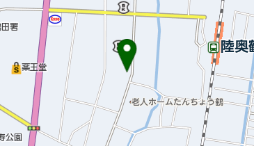 スワン美容室の地図画像