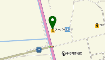 株式会社スーパーストア中里店の地図画像