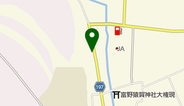 やまだ理容室の地図画像