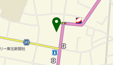 有限会社田中屋の地図画像