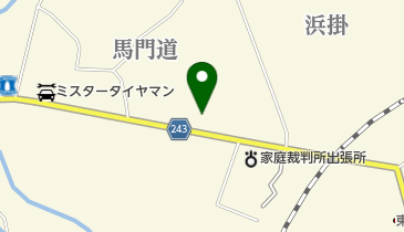 上野自動車株式会社の地図画像