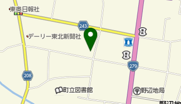 エース美容室の地図画像