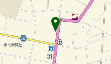 ヒラオ美容室の地図画像