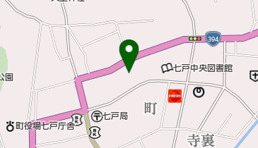 古田電機七戸店の地図画像