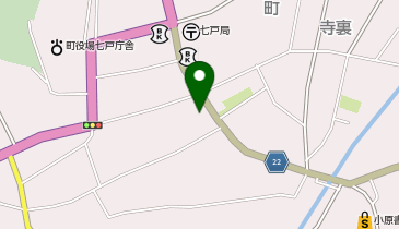 川作酒米店の地図画像