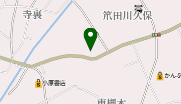 中川理容店の地図画像