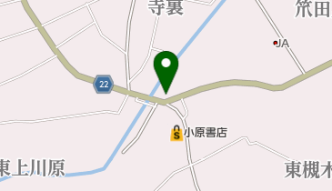 松橋理容所の地図画像