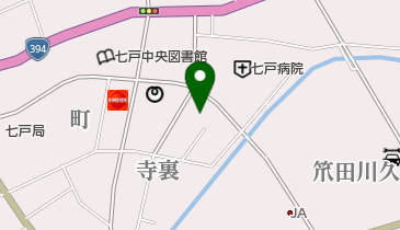 松葉理容所の地図画像