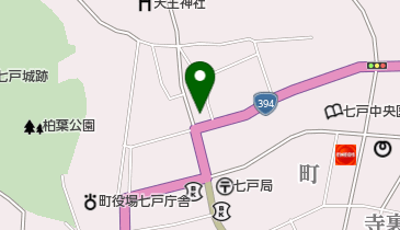 理容向中野の地図画像