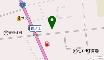 アカシア食堂の地図画像