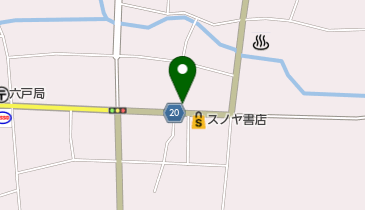 高屋クリーニング店の地図画像