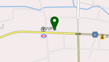 名久井自転車店の地図画像