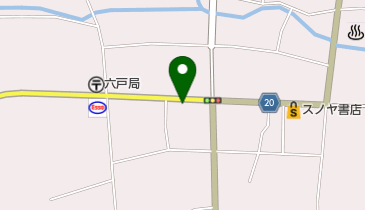 ヤング理容室の地図画像