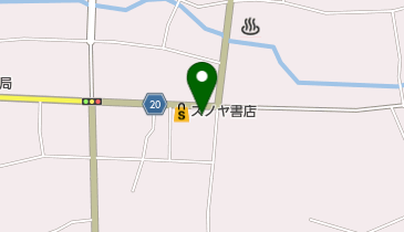 よしだ理容室の地図画像