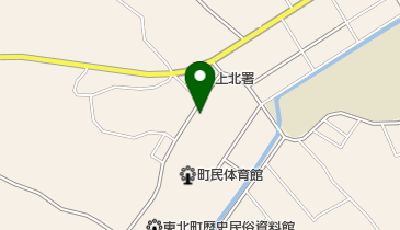 東北町 上北地区公民館・図書館の地図画像