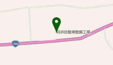向井自動車整備工場の地図画像