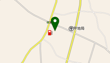 有限会社甲地燃料店の地図画像