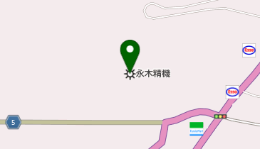株式会社永木精機の地図画像