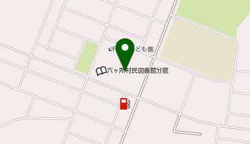 六ヶ所村役場 千歳平体育館の地図画像
