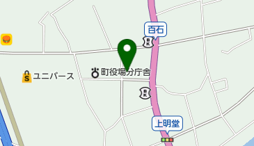 吉田メリヤス百石店の地図画像