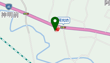 阿光坊石油店の地図画像