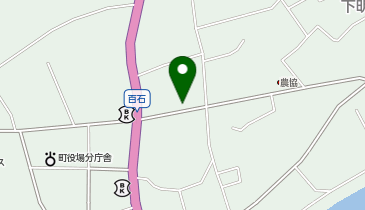 小向クリーニング店の地図画像