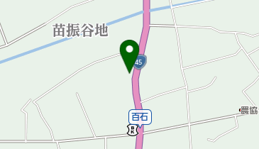 百石クリーニングの地図画像