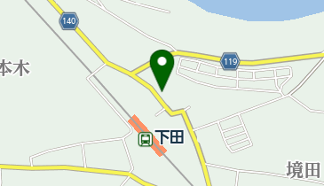 東奥日報下田販売店の地図画像