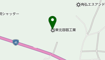 東北容器工業株式会社紙器工場の地図画像