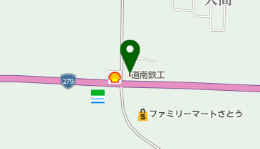 道南鉄工株式会社の地図画像