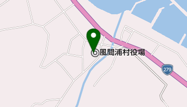 風間浦村 中央公民館の地図画像