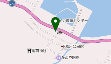 かねもり酒店の地図画像