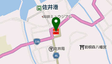 日本石油佐井給油所の地図画像